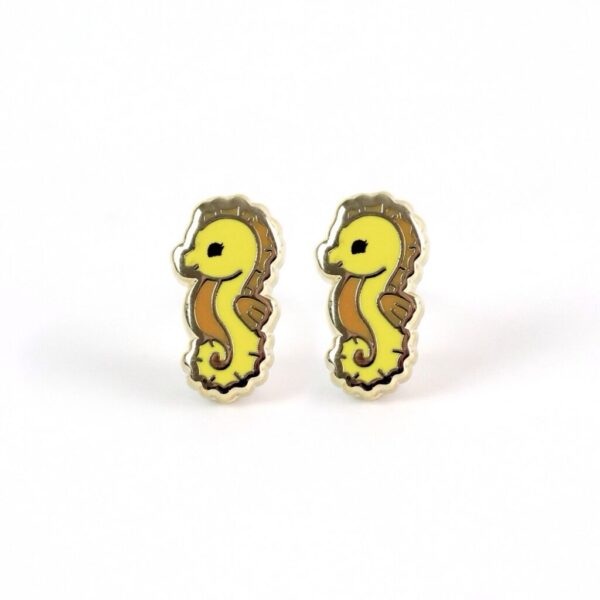 LUXCUPS CREATIVE-SEAHORSE EARRINGS