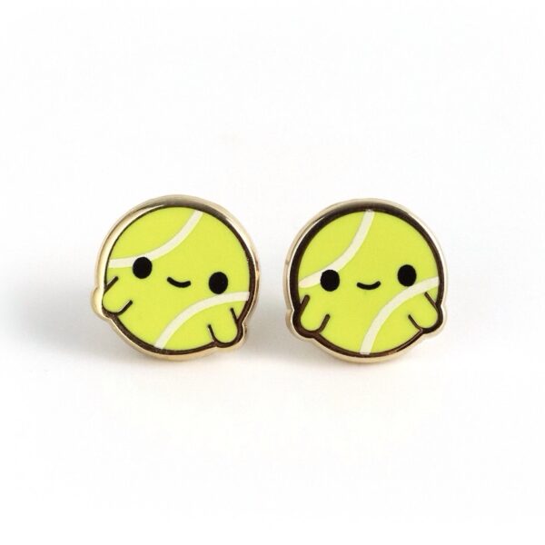 LUXCUPS CREATIVE- TENNIS TWINS EARRINGS