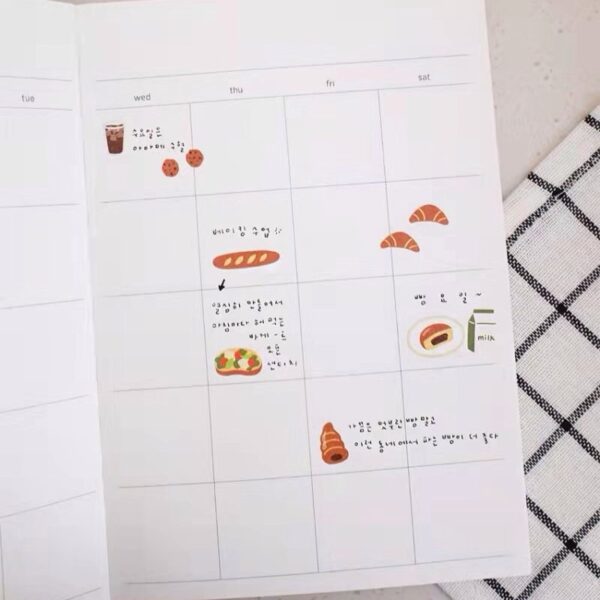 Suatelier Sticker Sheet No.1156 Food Trip 7