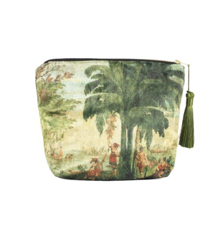 Dufour Pacifique Velvet Cosmetic Bag