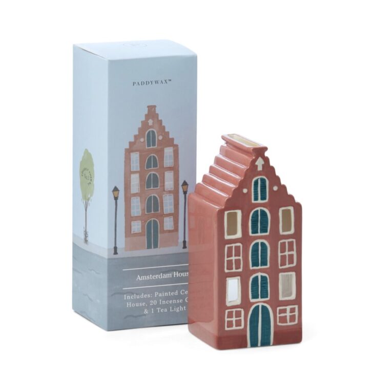 PADDYWAX-The Amsterdam House - Incense & Tea Light Holder