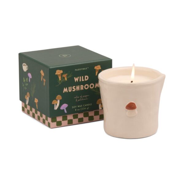 PADDYWAX Wild Mushroom - Bistro 8 oz Candle