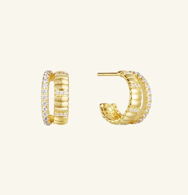 ARSIS - Mix & Match Twin Hoop Earrings