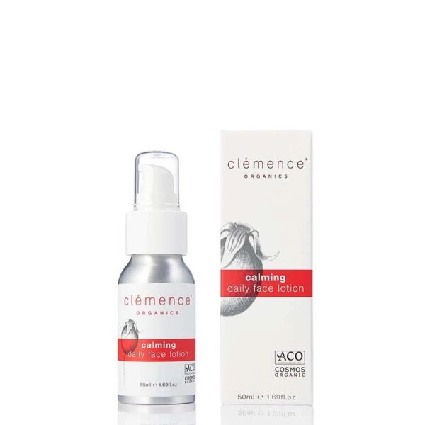 CLEMENCE ORGANICS - CALMING DAILY FACE LOTION