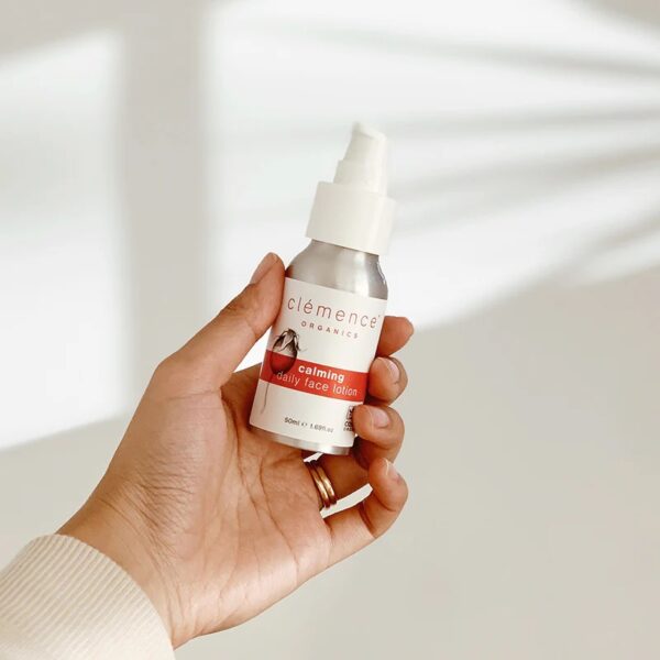 CLEMENCE ORGANICS - CALMING DAILY FACE LOTION