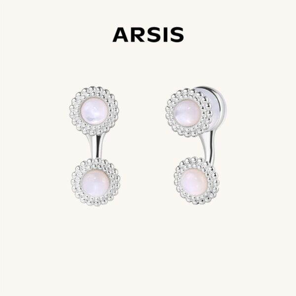 ARSIS- Crafted Flora Two-Way Stud Earrings