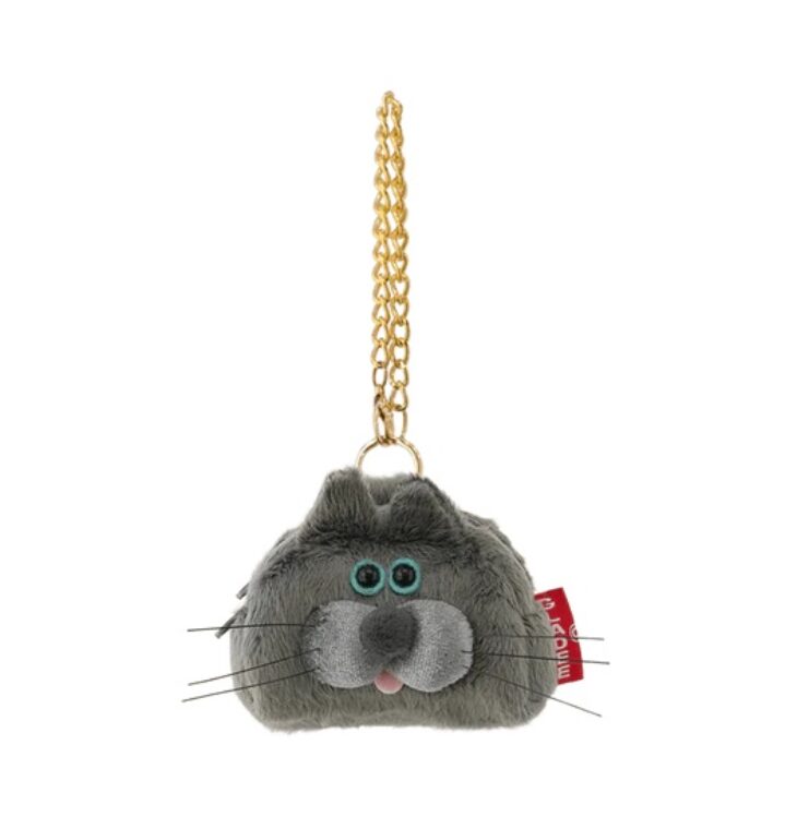 GLADEE- MINI CASE FOR AIRPODS / WHISKERS MY GRAY CAT