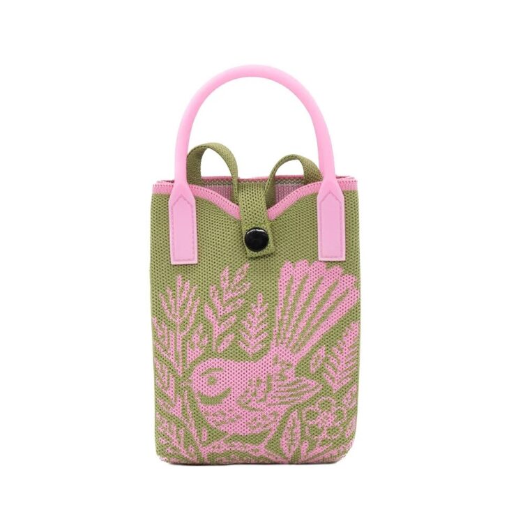 100%NZ- Fantail Woodcut Cross-body Bag