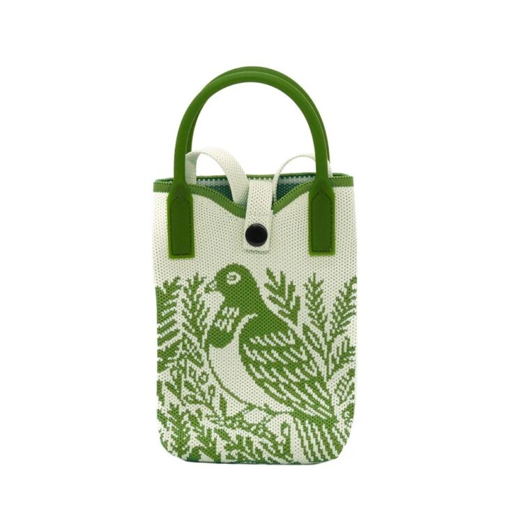 100%NZ- Kereru Woodcut Cross-body Bag
