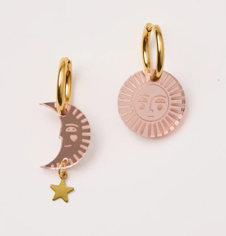 Martha Jean- ERMA + VENUS EARRINGS - ROSE