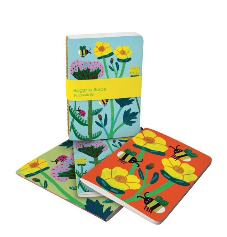 Roger La Borde - Honey Set of 3 - A6 NoteBooks