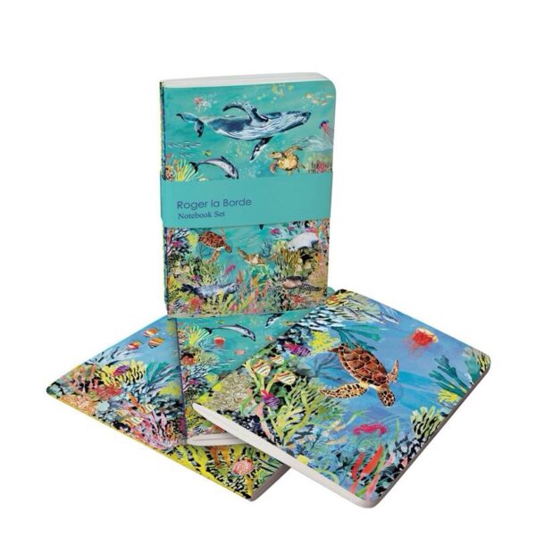 Roger La Borde - Oceania Set Of 3 - A6 Notebooks