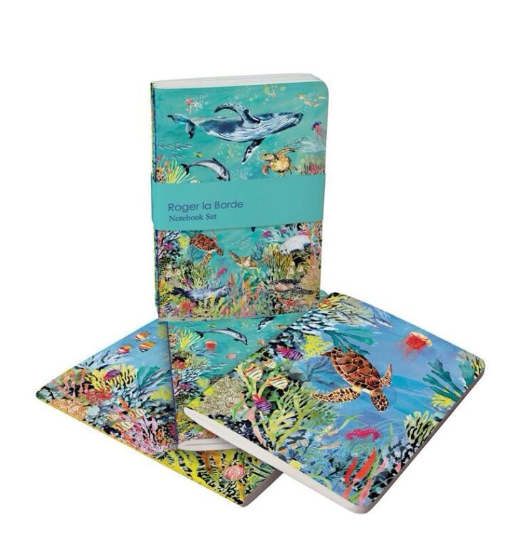 Roger La Borde - Oceania Set Of 3 - A6 Notebooks
