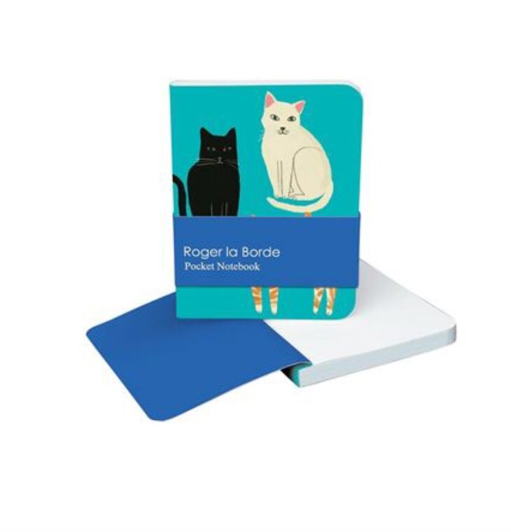 Roger La Borde - Pretty Paws - Pocket Notebook