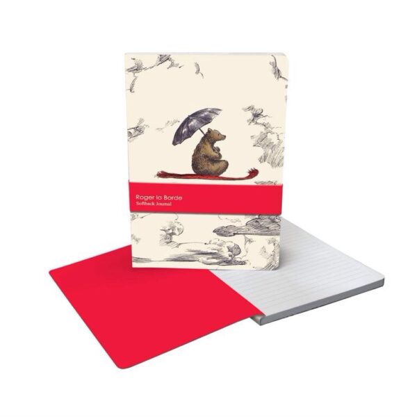 Roger La Borde - Flying Bear - A5 Softback Journal