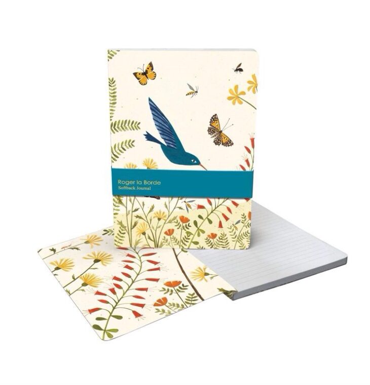 Roger La Borde - Hummingbird - A5 Softback Journal