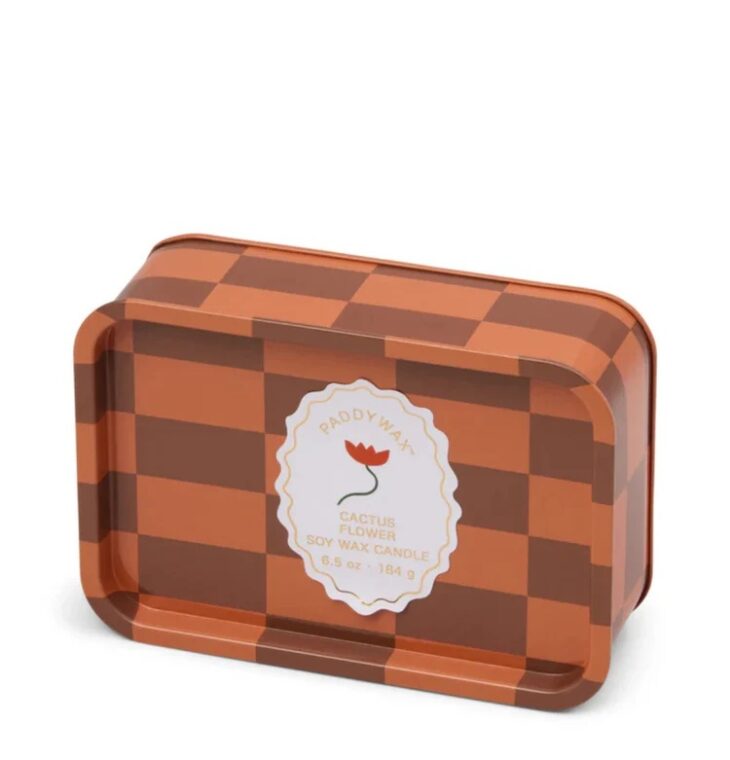 Paddywax A Dopo Flower Tin Candle Cactus Flower