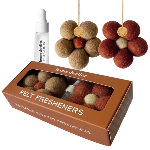 Home Dweller- Felt Fresheners - Creamy Caramel *NEW*