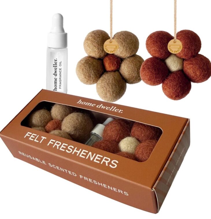 Home Dweller- Felt Fresheners - Creamy Caramel *NEW*