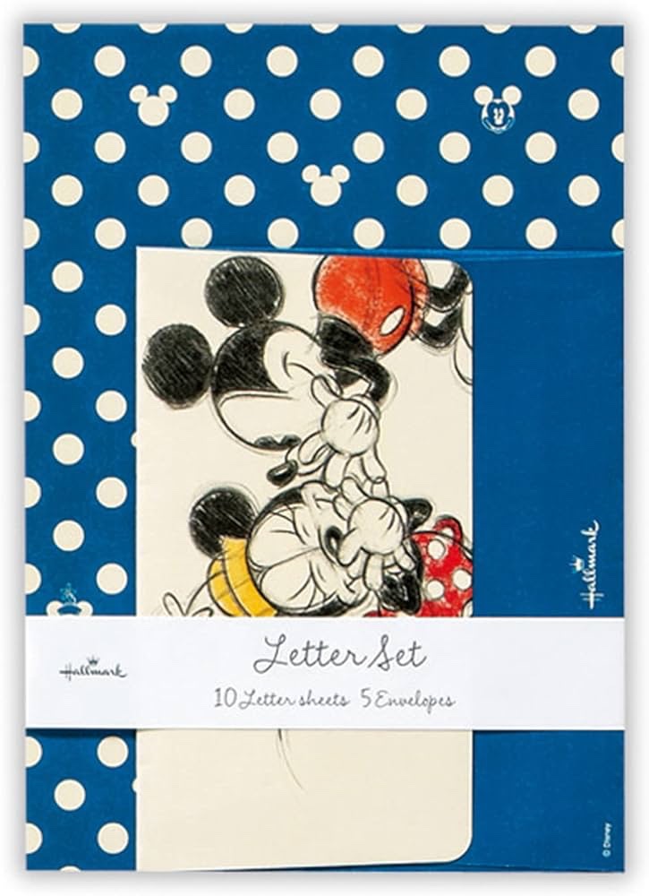 img_6117 Hallmark Disney Mickey Letter Set, Dots,Blue