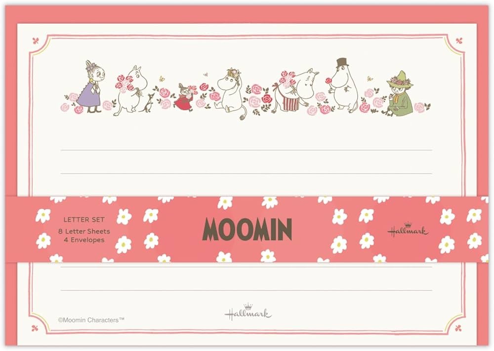 img_6132 Hallmark Moomin Letter Set- My Little Something Red